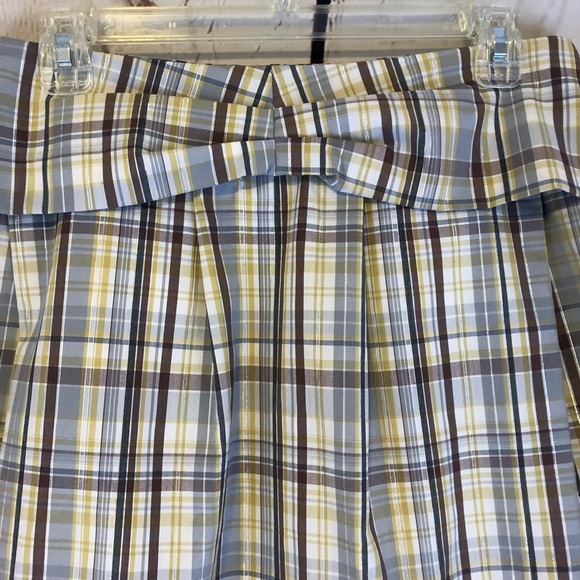 Paniz Plaid Skirt size 8 Fit and Flare - Picture 2 of 7